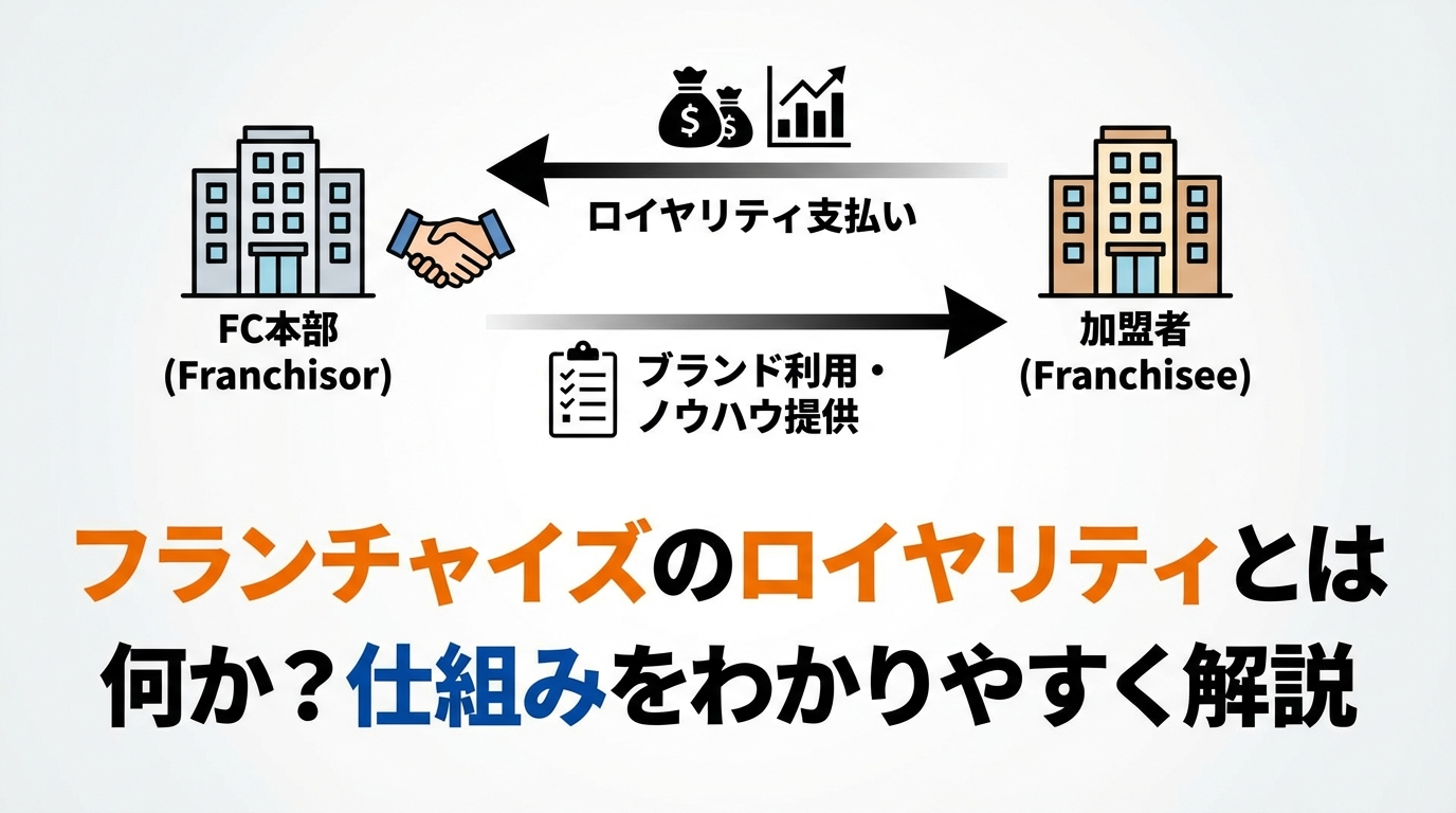 フランチャイズ-ロイヤリティ-相場-仕組み-diagram-1.png