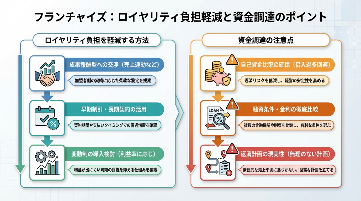 フランチャイズのロイヤリティ相場と仕組みを元加盟者が本音で解説に関する図解4