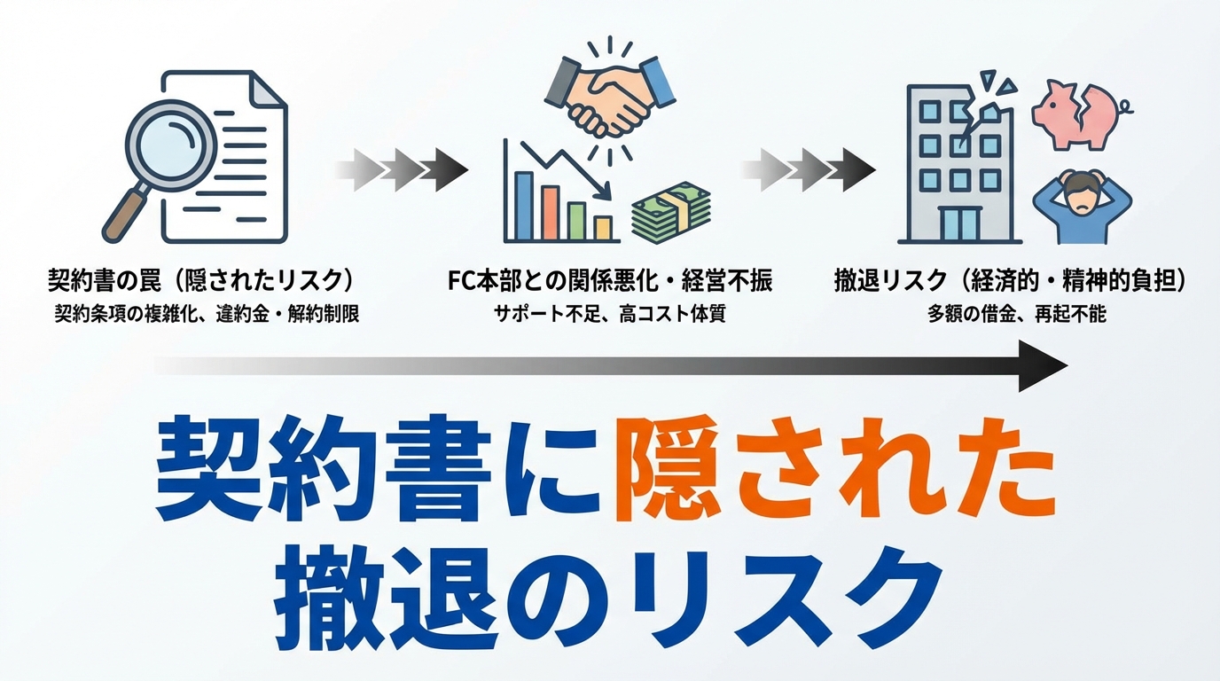 契約書に隠された撤退のリスク