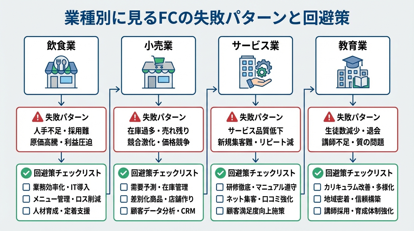 フランチャイズで儲かる業種ランキング｜5ブランド加盟した私が本音で解説に関する図解2