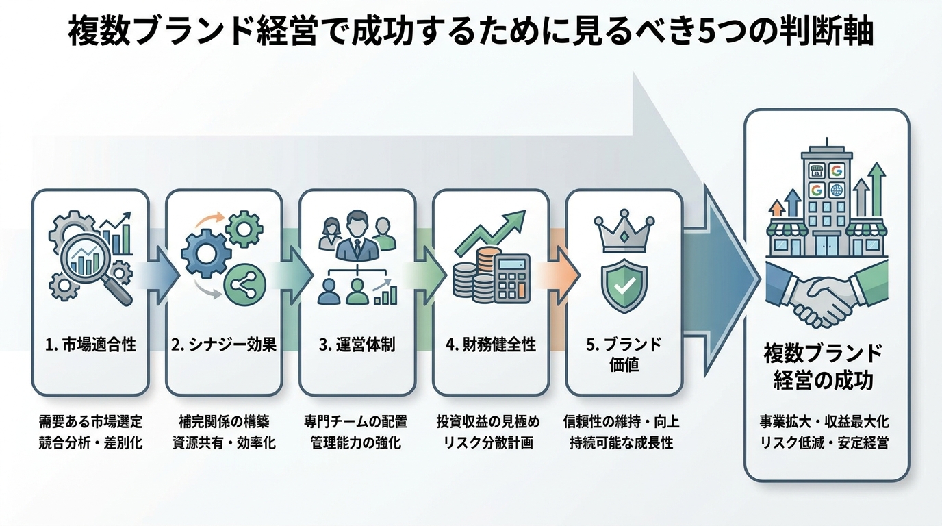 FC多店舗展開で成功するために見るべき5つの判断軸