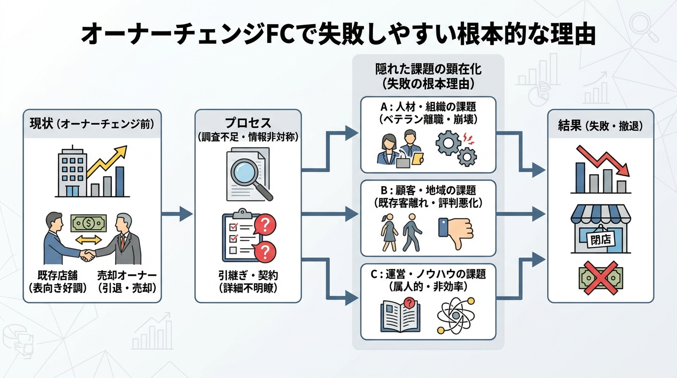 オーナーチェンジFCで失敗しやすい根本的な理由