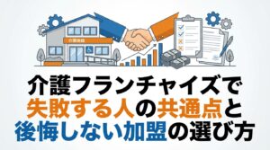 介護フランチャイズで失敗する人の共通点と後悔しない加盟の選び方