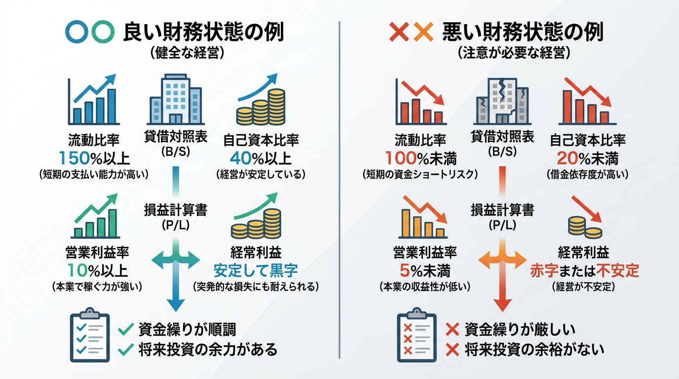 決算書のどこを見ればいい？財務状況チェックの具体的な方法