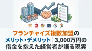 フランチャイズ複数加盟のメリット・デメリット｜3,000万円の借金を抱えた経営者が語る現実
