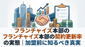 フランチャイズ本部の契約更新率の実態｜加盟前に知るべき真実
